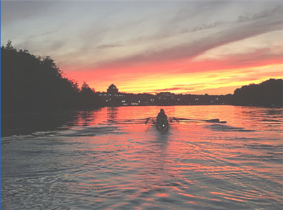 rowing 